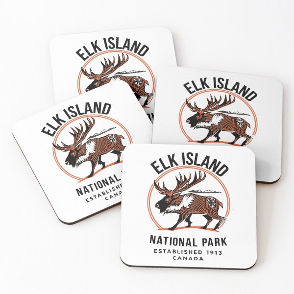 Item preview, Elk Island National Park - Canada  designed and sold by GoodOldVintage.