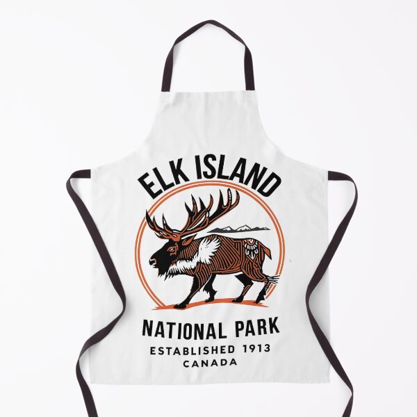 Item preview, Elk Island National Park - Canada designed and sold by GoodOldVintage.