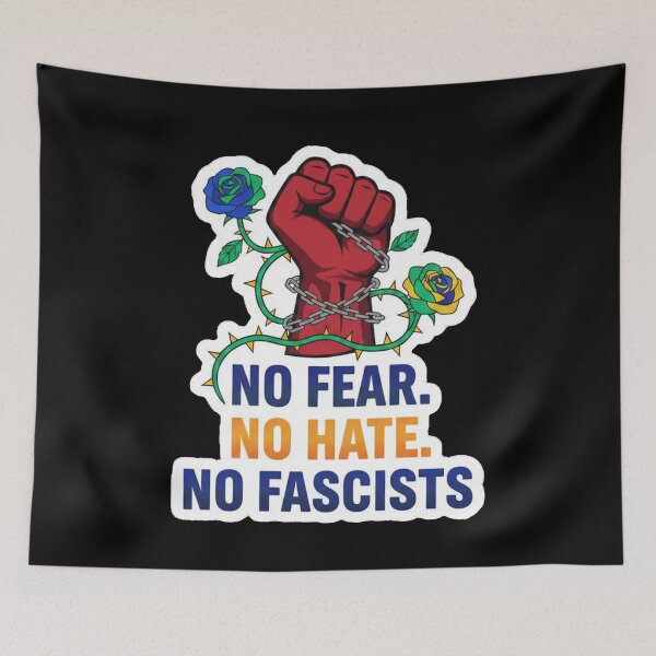 Item preview, No Fear. No Hate. No Fascists. designed and sold by Owcomm.