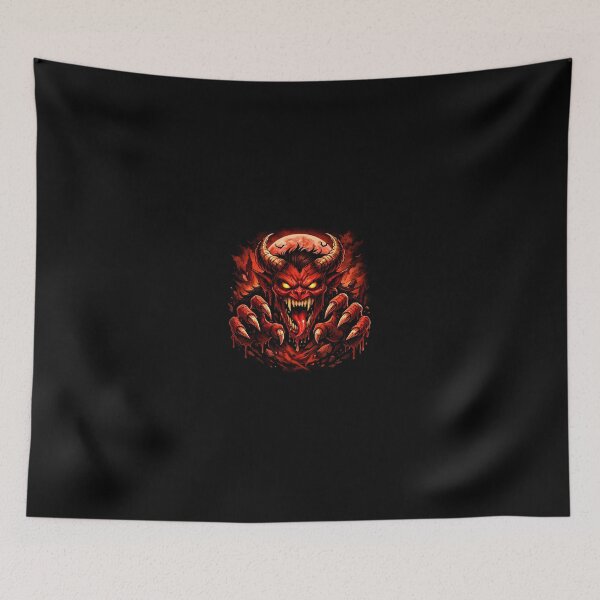 Item preview, Demonic Fire Devil Artwork designed and sold by Next-level-arts.