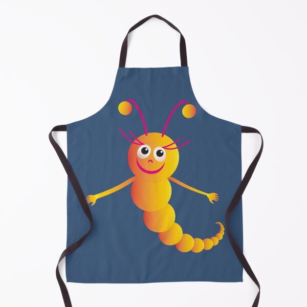 Item preview, Funny insect. Cartoon caterpillar designed and sold by ZorianArt.