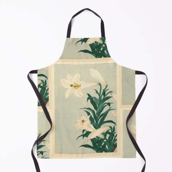 Item preview, Lilies by Ohara Koson : Japanese Botanical Fine Art Poster | Japanese poster designed and sold by artofuniverse.