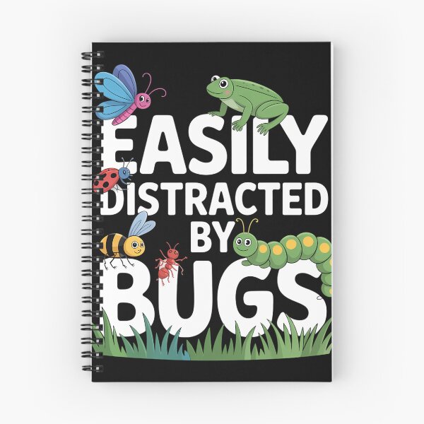 Item preview, Funny Easily Distracted By Bugs Science designed and sold by comptorasunfia.