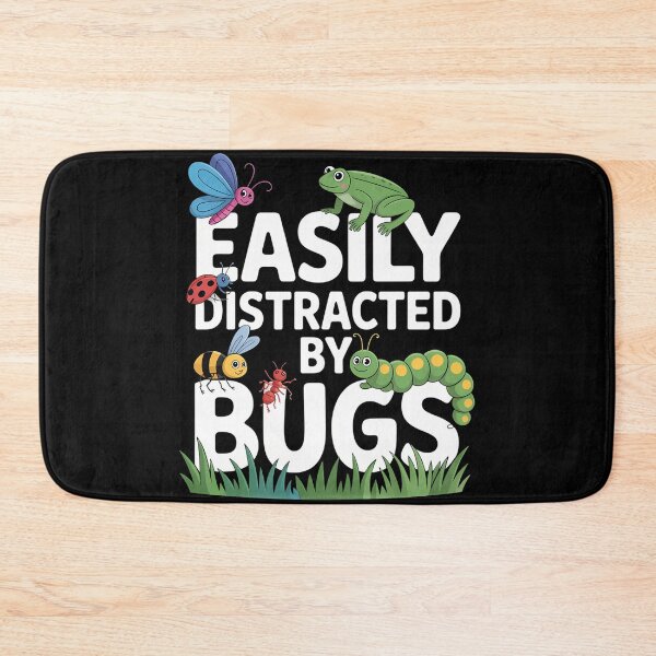 Item preview, Funny Easily Distracted By Bugs Science designed and sold by comptorasunfia.