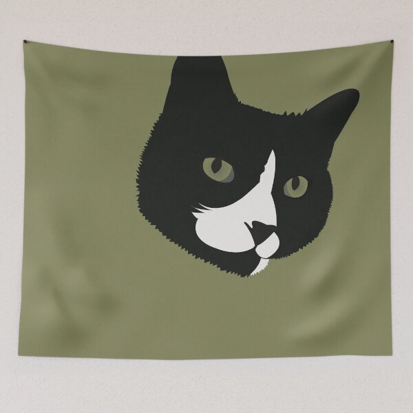Item preview, Boots the Tuxedo Cat designed and sold by KCPetPortraits.