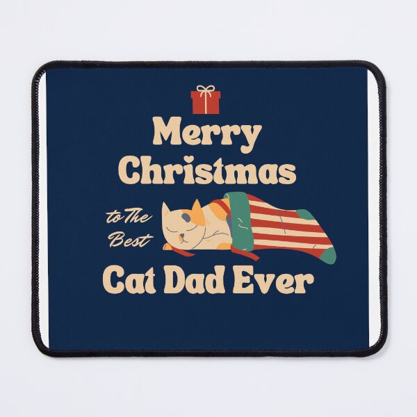 Item preview, Merry christmas Cat Dad designed and sold by Jetbrains.