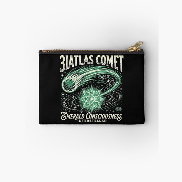 Item preview, 3iATLAS Comet Emerald Consciousness Retro Sci-Fi Art designed and sold by zzz888.