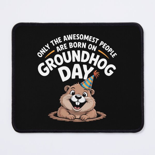 Item preview, Funny Groundhog Birthday Bday Party designed and sold by comptorasunfia.