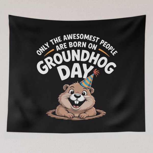 Item preview, Funny Groundhog Birthday Bday Party designed and sold by comptorasunfia.