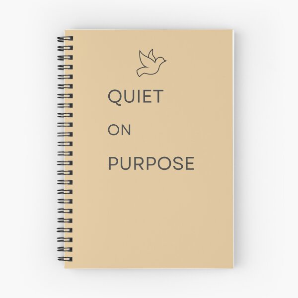 Item preview, Quiet on Purpose – Minimalist Introvert Shirt designed and sold by AdamIntrovert.