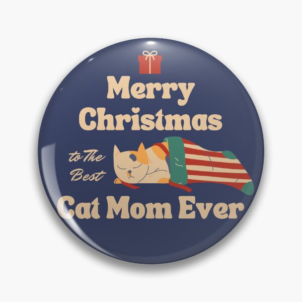 Item preview, Copy of Merry christmas Cat Mom designed and sold by Jetbrains.