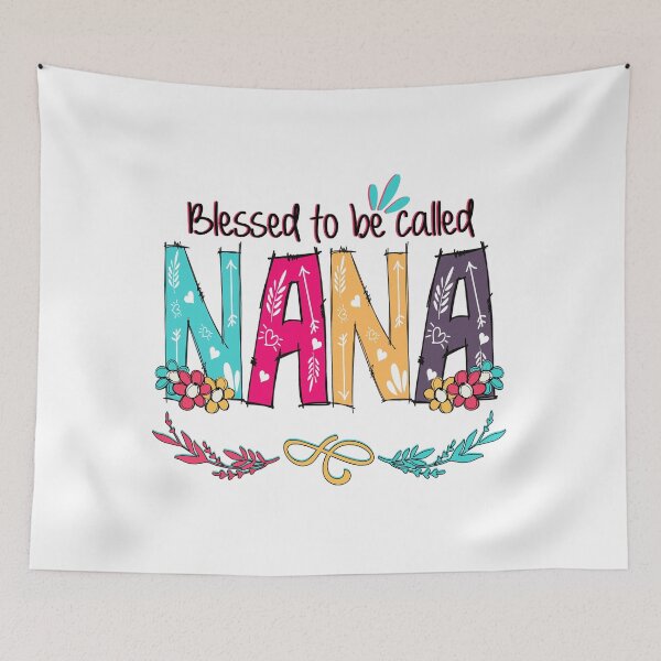 Item preview, Blessed To Be Called Nana Wildflower  designed and sold by jotaroo05.