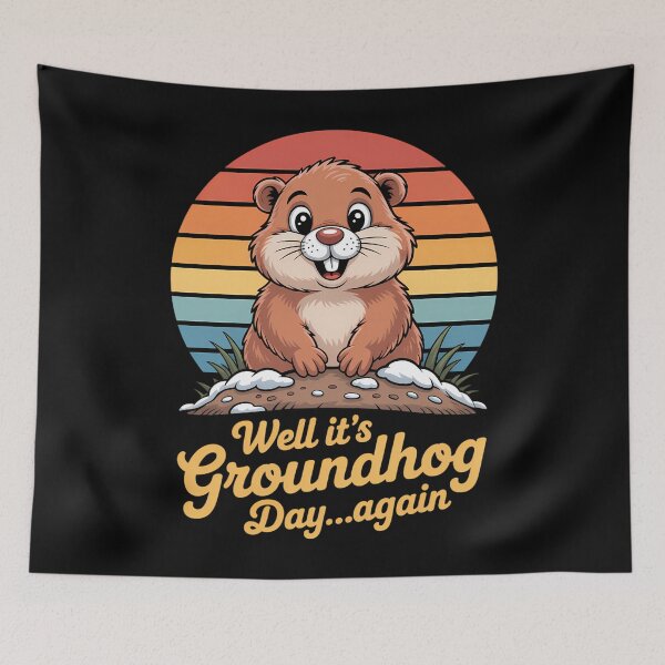 Item preview, Funny Groundhog lovers designed and sold by comptorasunfia.