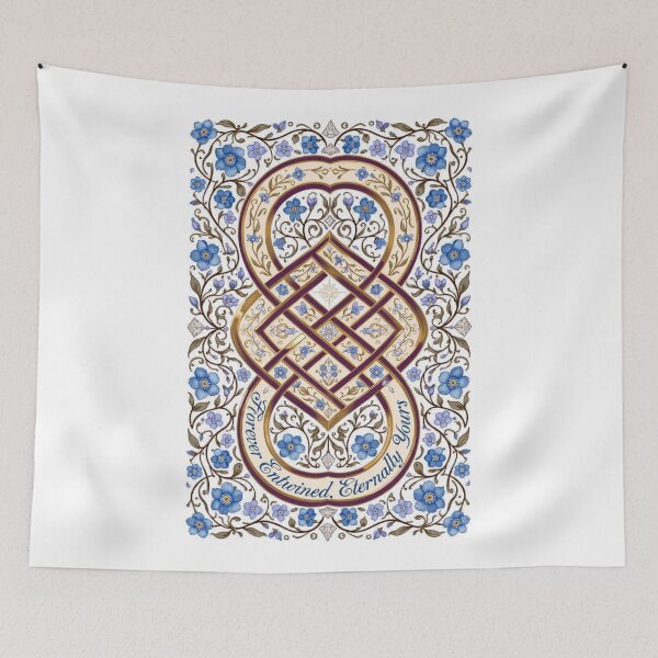 Item preview, Forever Entwined Eternally Yours Infinity Knot T-Shirt | Celtic Romance Emblem Tee | Intricate Affection Collection designed and sold by YMLux.