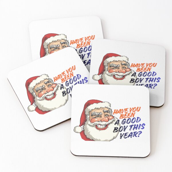 Item preview, Cheeky Santa Claus – “Have You Been a Good Boy This Year?” Funny Christmas Design designed and sold by PANDA_shop.