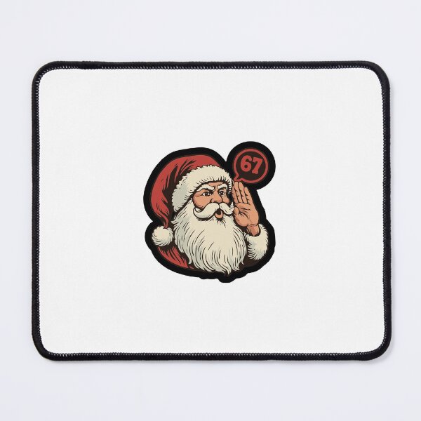 Item preview, Funny Whispering Santa – Secret Santa Expression designed and sold by Pinpondesigns.
