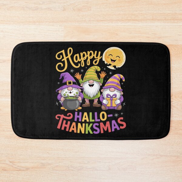 Item preview, Hanging With My Gnomies Happy HalloThanksMas Gnomes 1  designed and sold by InspiredFoul.