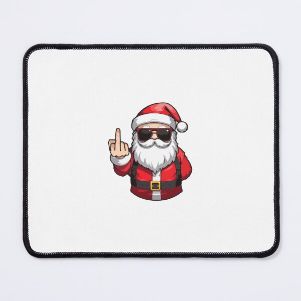 Item preview, Savage Santa Middle Finger Christmas – Funny Xmas Design designed and sold by Pinpondesigns.