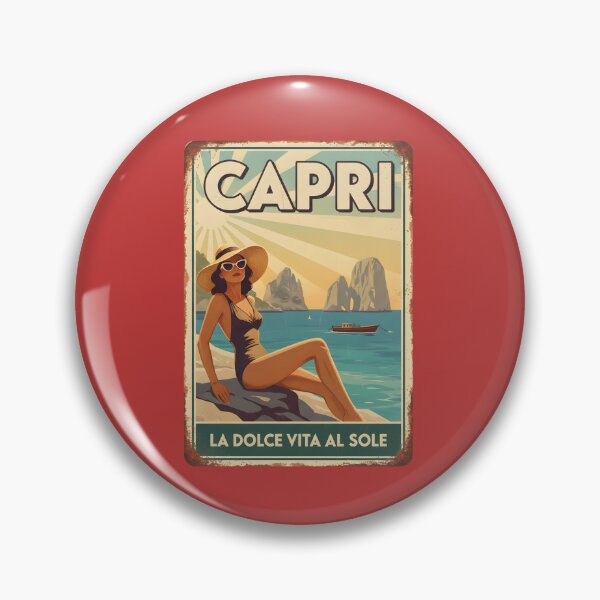 Item preview, CAPRI I FARAGLIONI OLD TIN SIGN designed and sold by infinitearte.