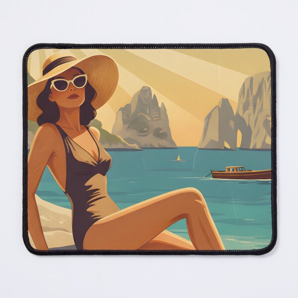 Item preview, CAPRI I FARAGLIONI OLD TIN SIGN designed and sold by infinitearte.