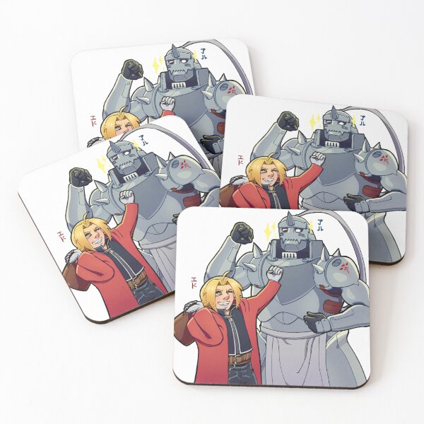 Item preview, Elric brothers no background designed and sold by thehatguy.