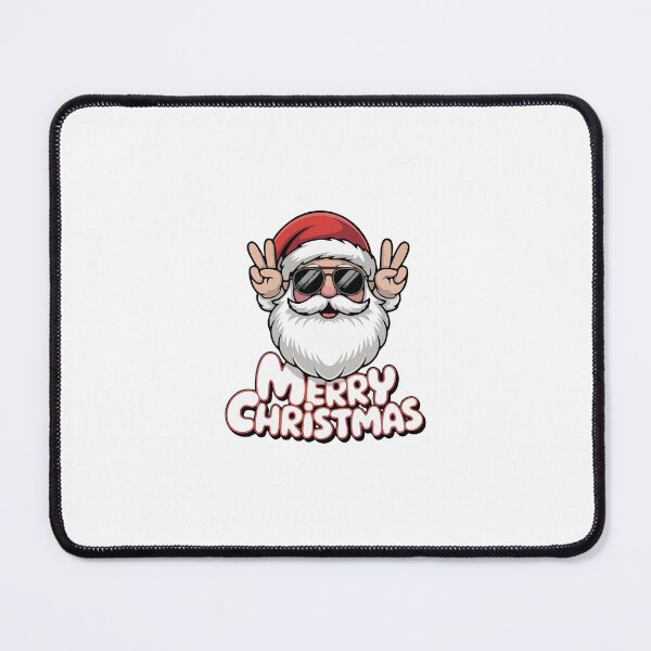 Item preview, Merry Christmas Cool Santa – Holiday Greeting Design designed and sold by Pinpondesigns.