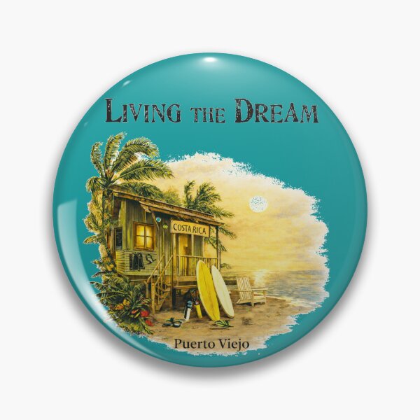 Item preview, Puerto Viejo Costa Rica Pura Vida Tico Caribbean surf Beach designed and sold by OuterFuselage.