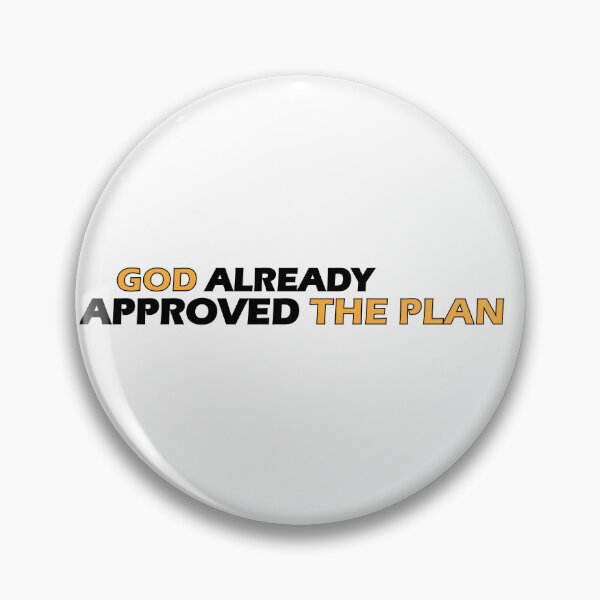 Item preview, God Already Approved the Plan designed and sold by Positive Mindzet!.