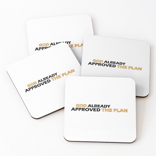 Item preview, God Already Approved the Plan designed and sold by Positive Mindzet!.