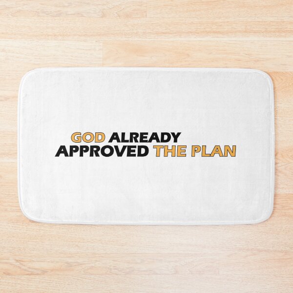 Item preview, God Already Approved the Plan designed and sold by Positive Mindzet!.