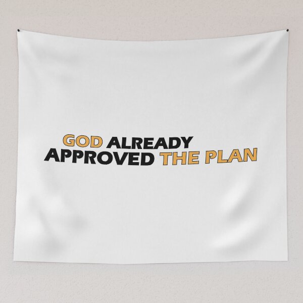 Item preview, God Already Approved the Plan designed and sold by Positive Mindzet!.