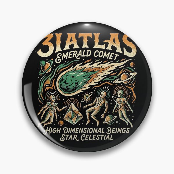 Item preview, 3iATLAS Emerald Comet High Dimensional Alien Beings designed and sold by zzz888.