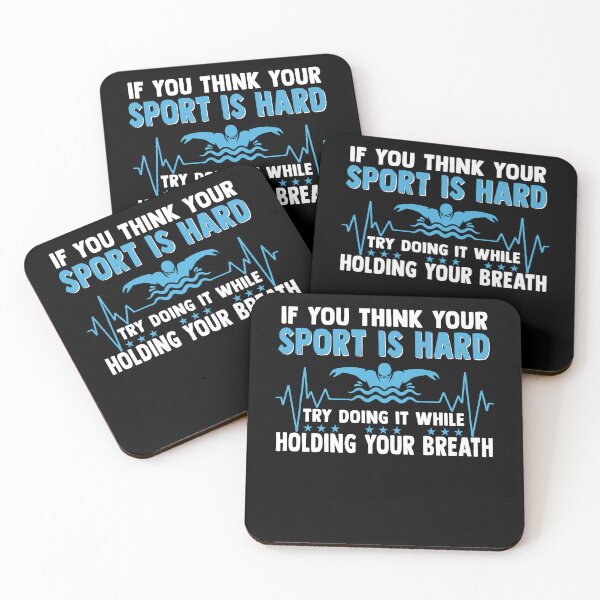 Item preview, Witty Swimming Sport Hardest Workout Heartbeat Graphic designed and sold by Nocturnal-Vines.