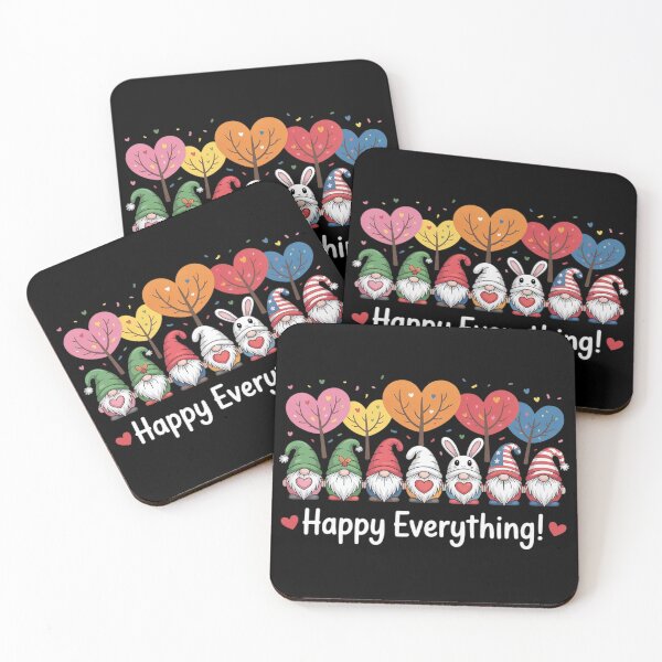 Item preview, Happy Everything Gnomes Every Seasons All Year Tree  designed and sold by InspiredFoul.
