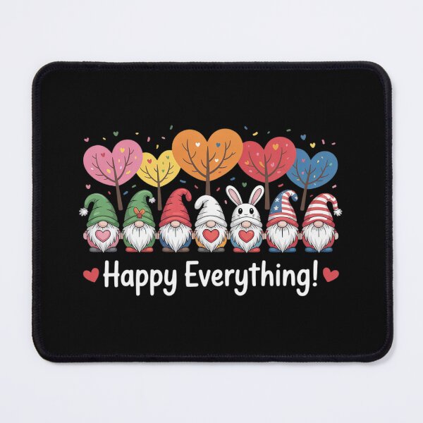 Item preview, Happy Everything Gnomes Every Seasons All Year Tree designed and sold by InspiredFoul.