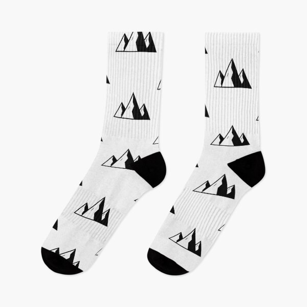 Item preview, Minimalist Mountain Landscape Geometric Design Sticker T-Shirt designed and sold by Design_Your_Day.