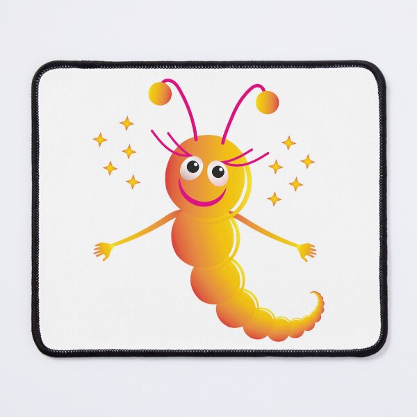 Item preview, Funny insect. Cartoon caterpillar, 2 designed and sold by ZorianArt.