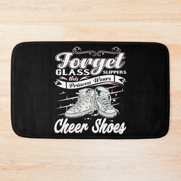 Item preview, Glass Slippers Cheer Shoes Witty Girls Team Sport Quote designed and sold by Nocturnal-Vines.