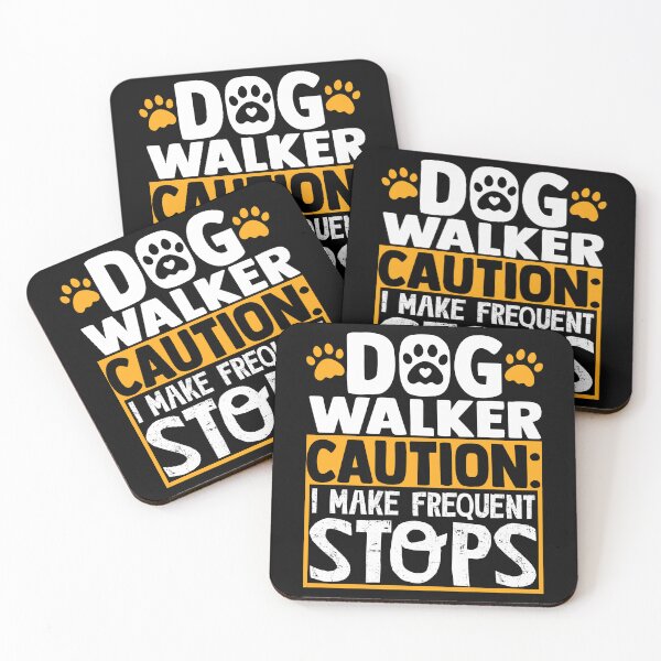 Item preview, Caution Dog Walker Funny Professional Animal Care Quote designed and sold by Nocturnal-Vines.