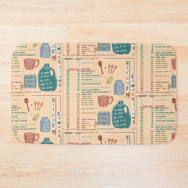 Item preview, Kitchen Reference Cheat Sheet designed and sold by maccm.