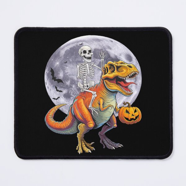 Item preview, T-Rex Skeleton Dinosaur Full Moon Halloween designed and sold by KotexTemu.