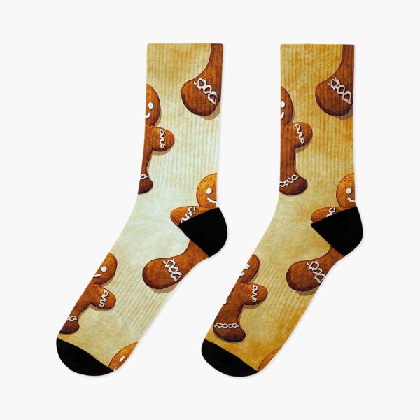 Item preview, Smiling Faces Gingerbread Man Pattern designed and sold by shaang.