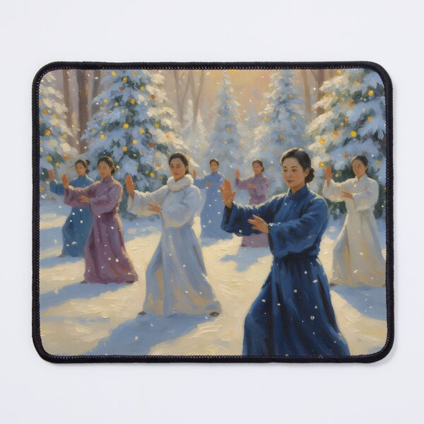 Item preview, Warm and cozy winter Tai Chi Wishes designed and sold by HofTao.