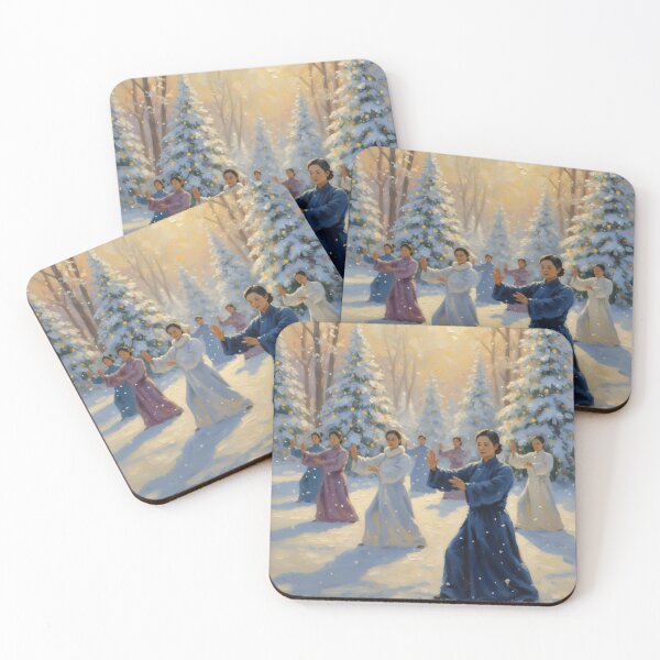 Item preview, Warm and cozy winter Tai Chi Wishes  designed and sold by HofTao.