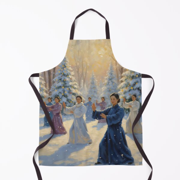 Item preview, Warm and cozy winter Tai Chi Wishes  designed and sold by HofTao.