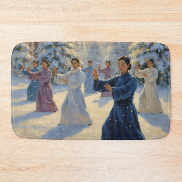 Item preview, Warm and cozy winter Tai Chi Wishes  designed and sold by HofTao.