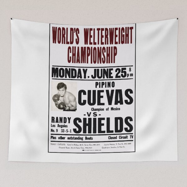 Item preview, Pipino Cuevas VS Randy Shields designed and sold by GGrooveApparel.