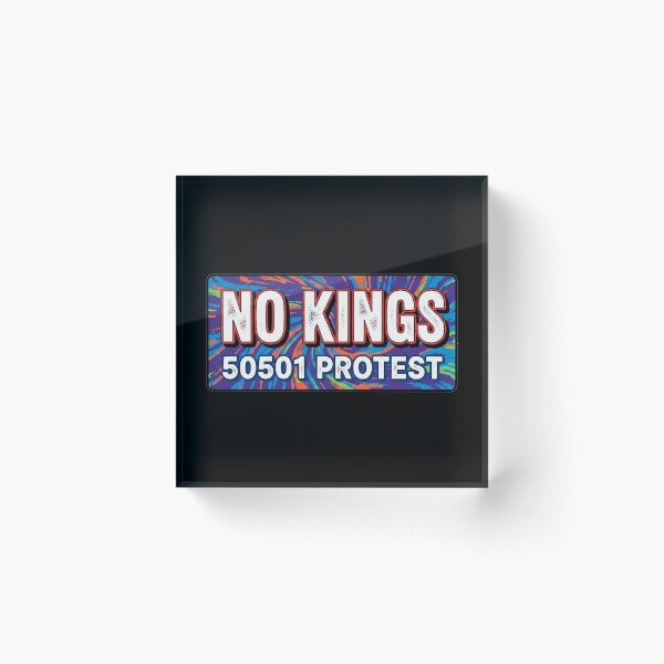 Item preview, NO KINGS 50501 PROTEST Anti Trump designed and sold by Owcomm.