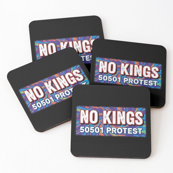 Item preview, NO KINGS 50501 PROTEST Anti Trump designed and sold by Owcomm.