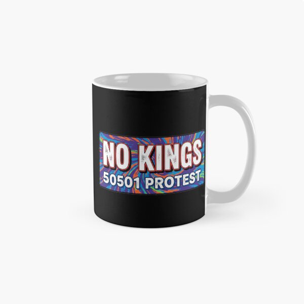 Item preview, NO KINGS 50501 PROTEST Anti Trump designed and sold by Owcomm.